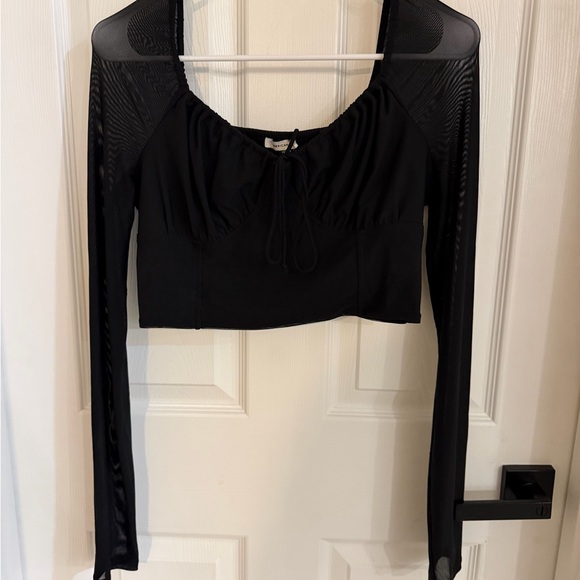 American Eagle Outfitters Black Blouse size M - Picture 4 of 8